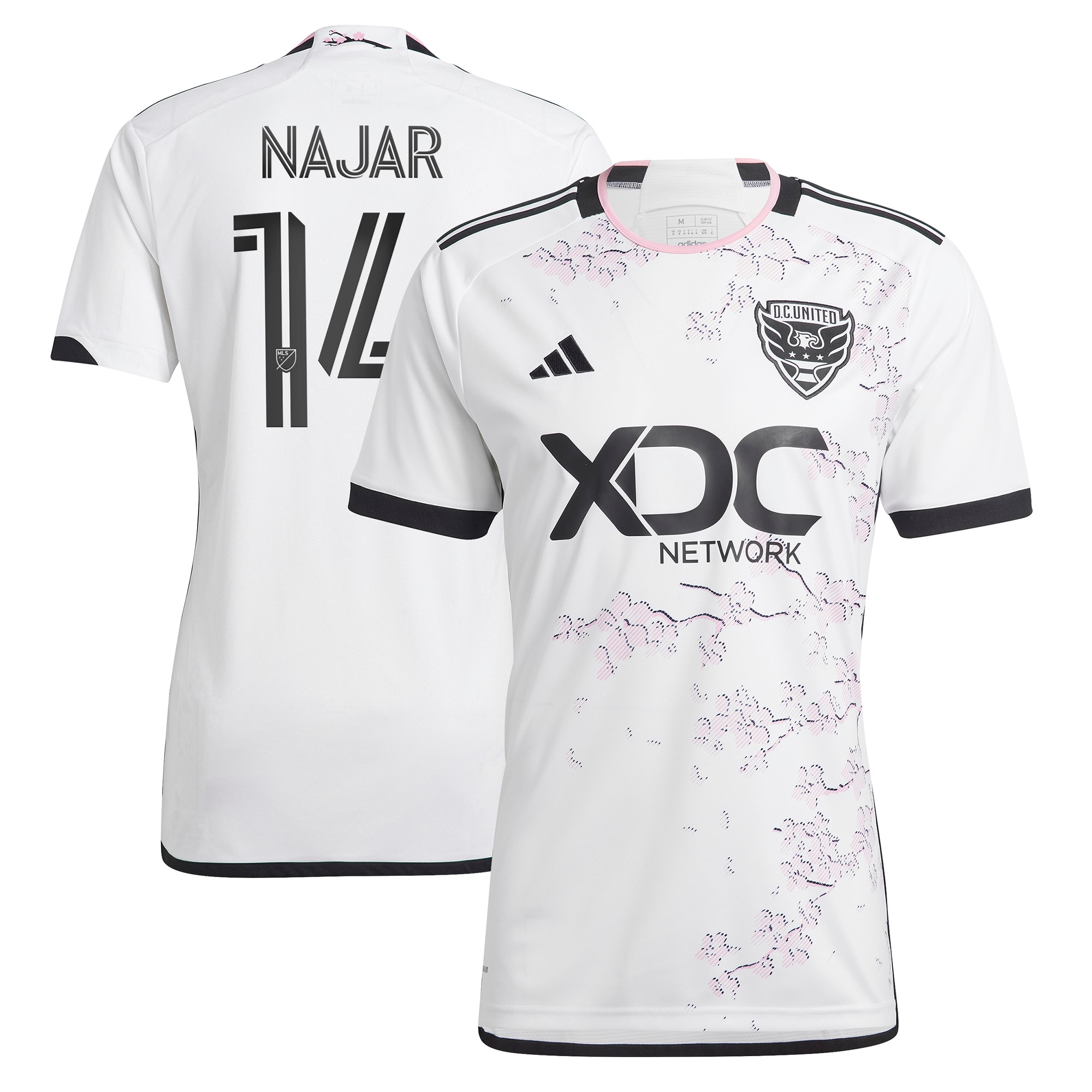 Andy Najar D.C. United 2023 The Cherry Blossom Kit Replica Player Jersey – White