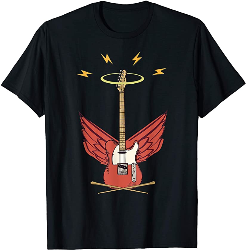 Jesus Christ Rock Guitar – Musician Band T-Shirt