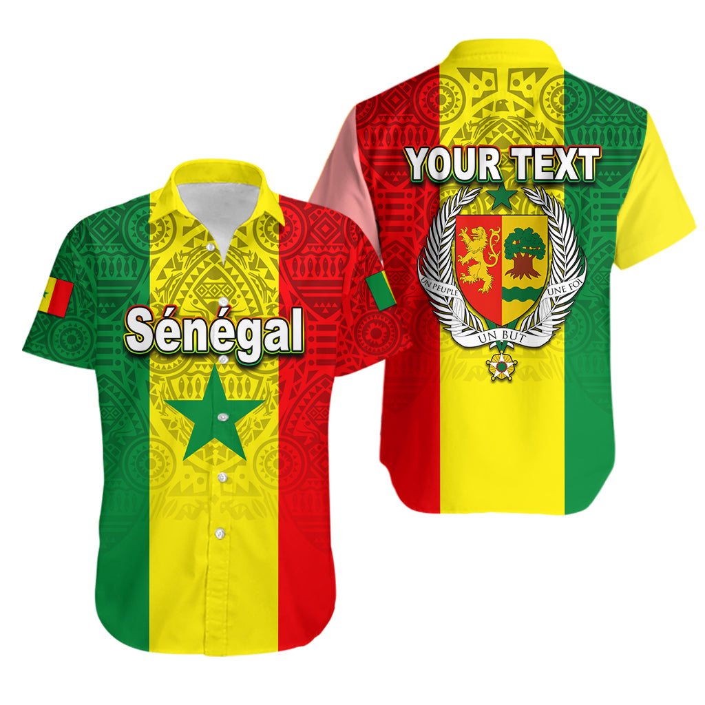 (Custom Personalised)Senegal Hawaiian Shirt African Pattens Lt6