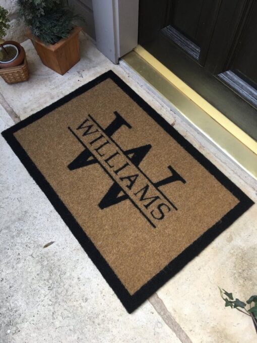 Custom Name Doormat All Over Printed