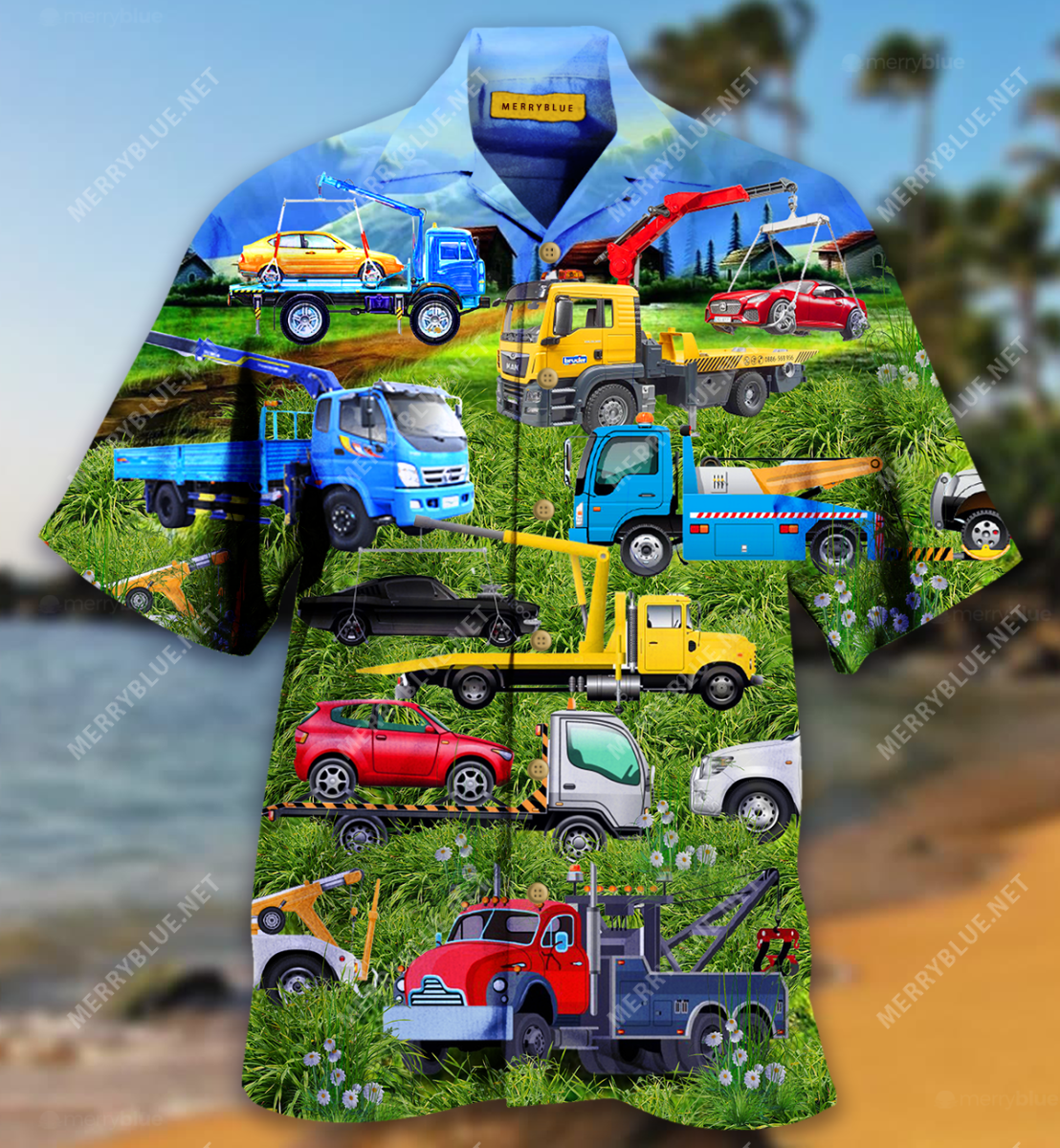 Tow Truck Driver Home Is Where You Park It Unisex Hawaii Shirt Ha27799