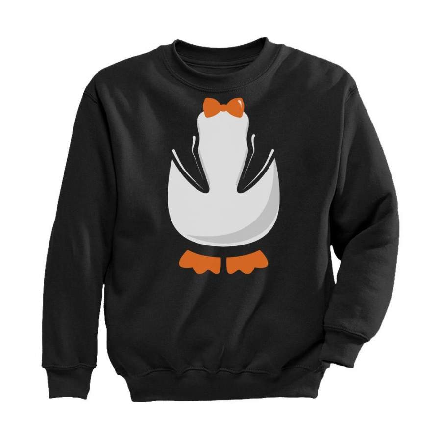 Penguin Costume Youth Kids Sweatshirt