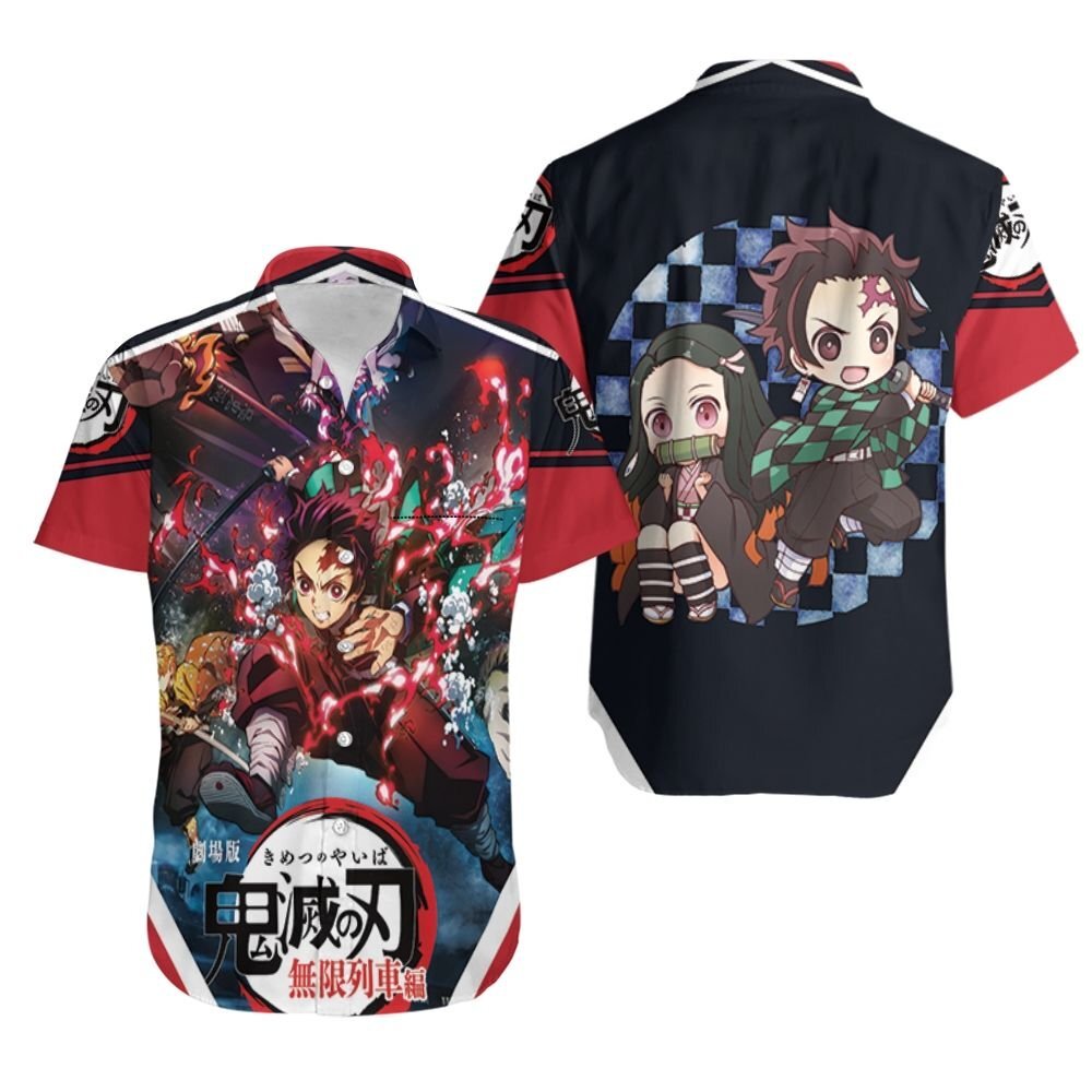 Kimetsu No Yaiba The Last Fight Hawaii Shirt Ha72636