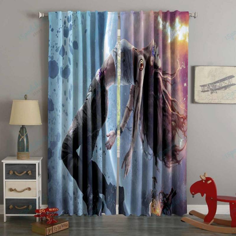 3D Printed Teleios Style Custom Living Room Curtains