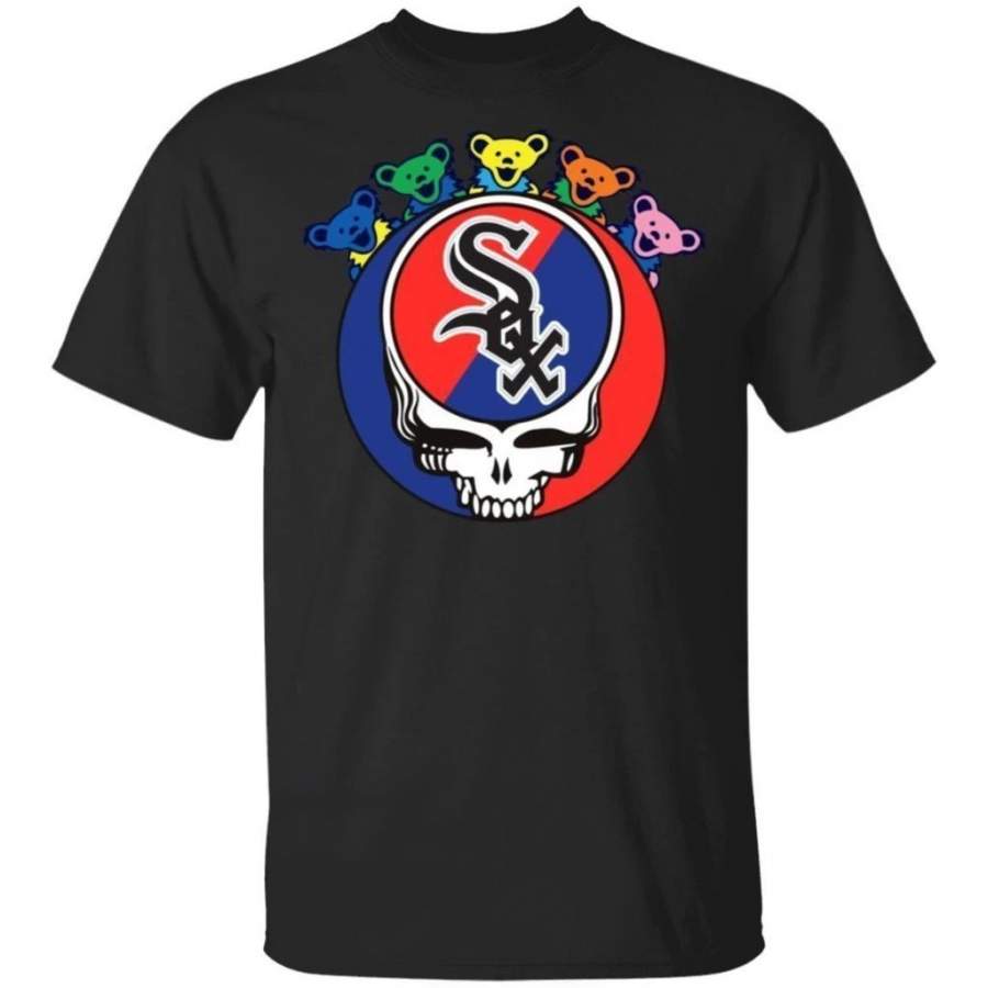 The Grateful Dead Mixed Chicago White Sox T-Shirt For Fans T-Shirt