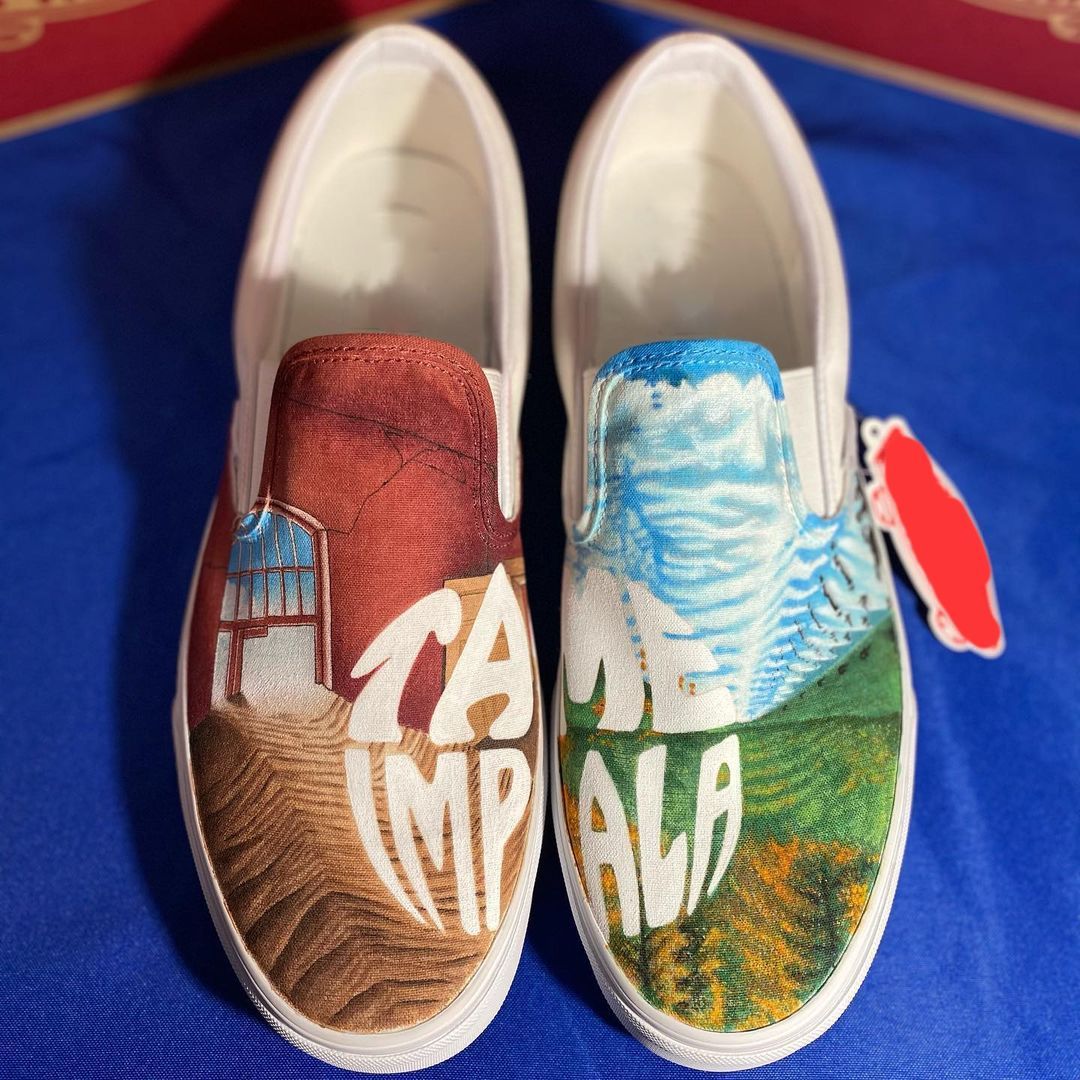 Tame Impala Psychedelic Rock Band Gift For Men And Women Slip On Shoes