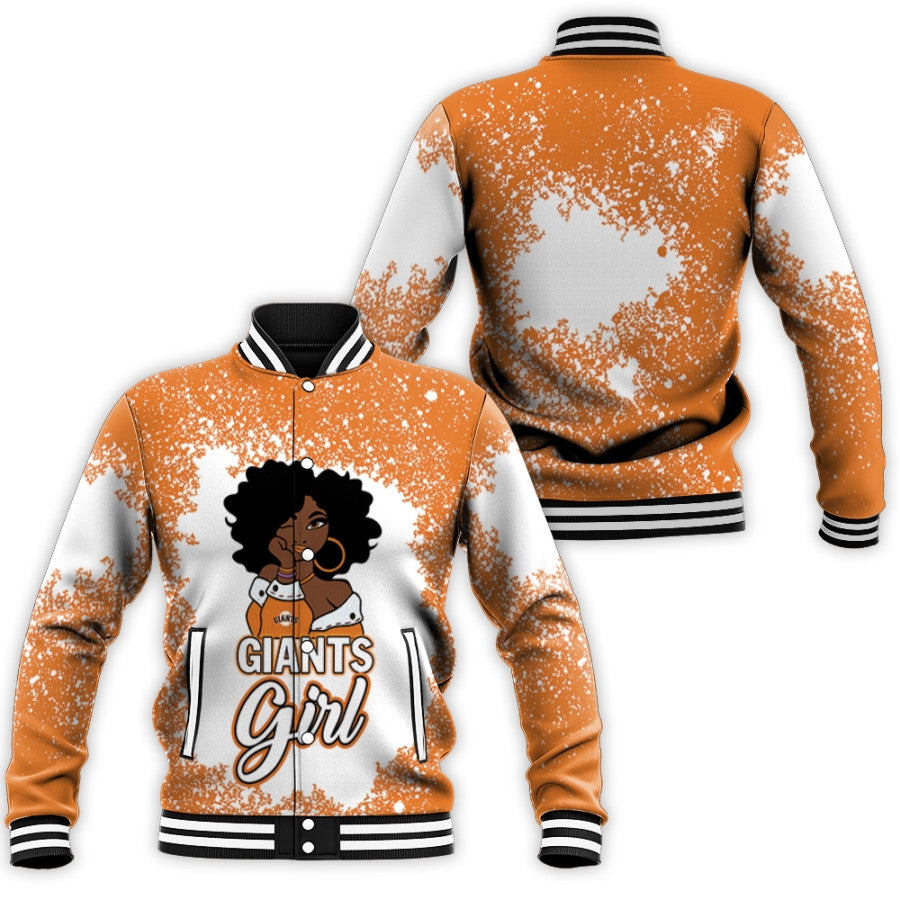 San Francisco Giants Girl African Baseball Jacket