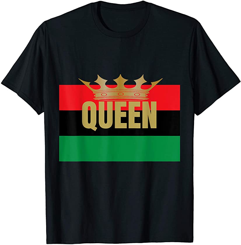 Black Queen T-Shirt Juneteenth Tshirt Hip Hop Birthday Shirt