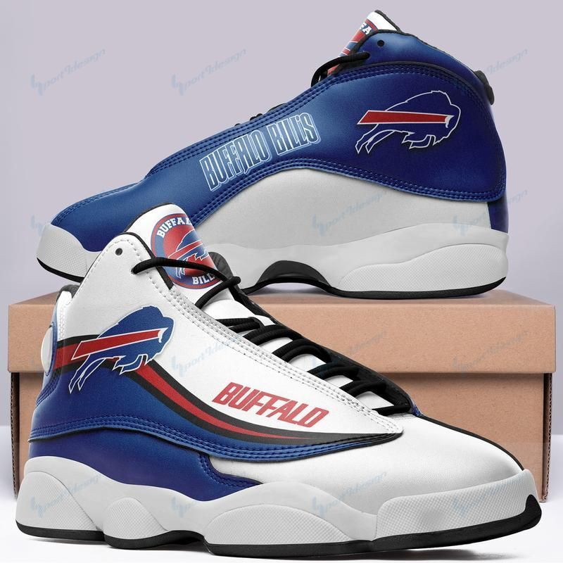 Air Jordan 13 Printing Shoes Sneaker Team Logo Buffalo Bills