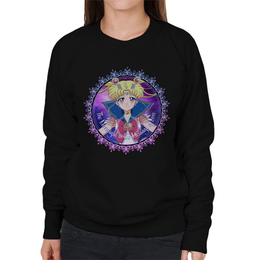 Sailor Moon Crystal Moonlight Women’s Sweatshirt