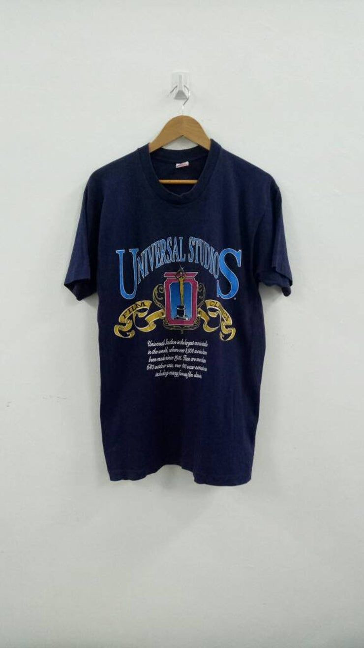 Vintage 90S Universal Studios Big Spellout Logo Shirt