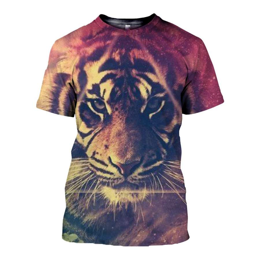 3D All Over Printed Tiger T Shirt Hoodie 51201919