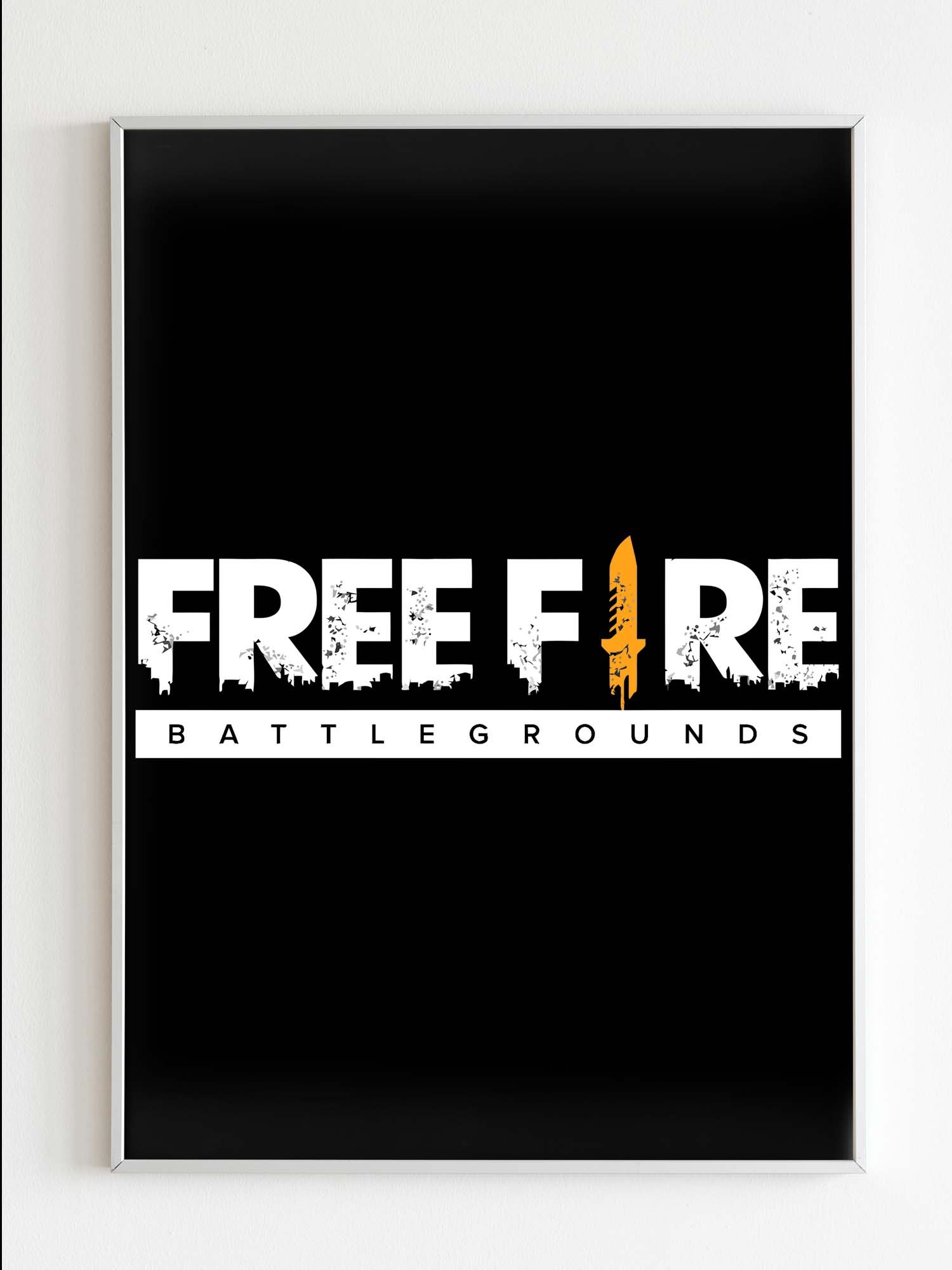 free fire poster design