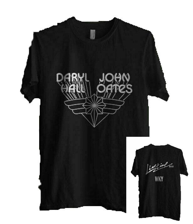 New Vintage Rare 1978 Daryl Hall and John Oates t shirt reprint.