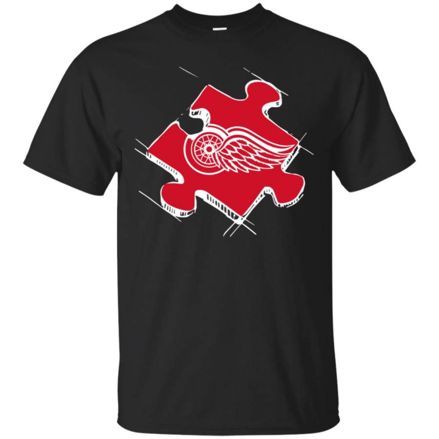 Detroit Red Wings Autism puzzle T Shirt – Moano Store