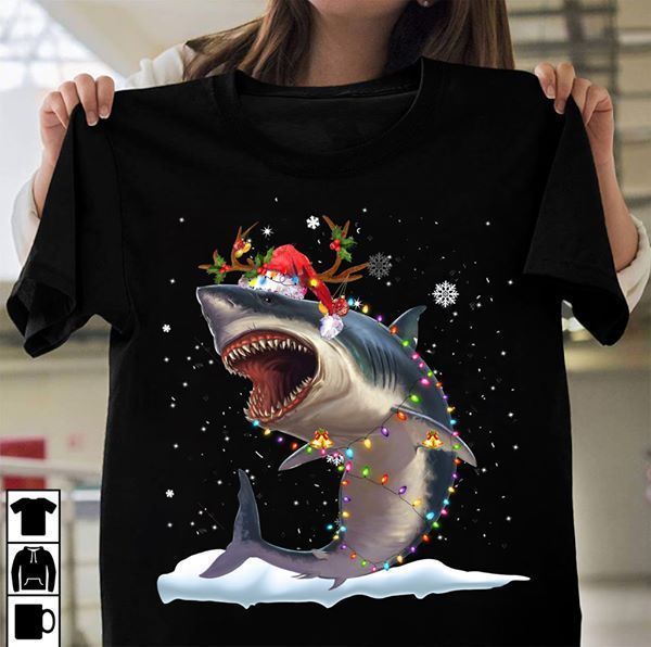 Shark Christmas Nc1910166Cl T-Shirt