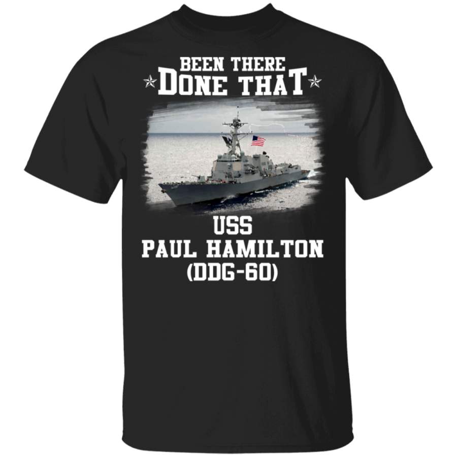 USS Paul Hamilton DDG-60  Veterans Day Christmas Gift T-Shirt