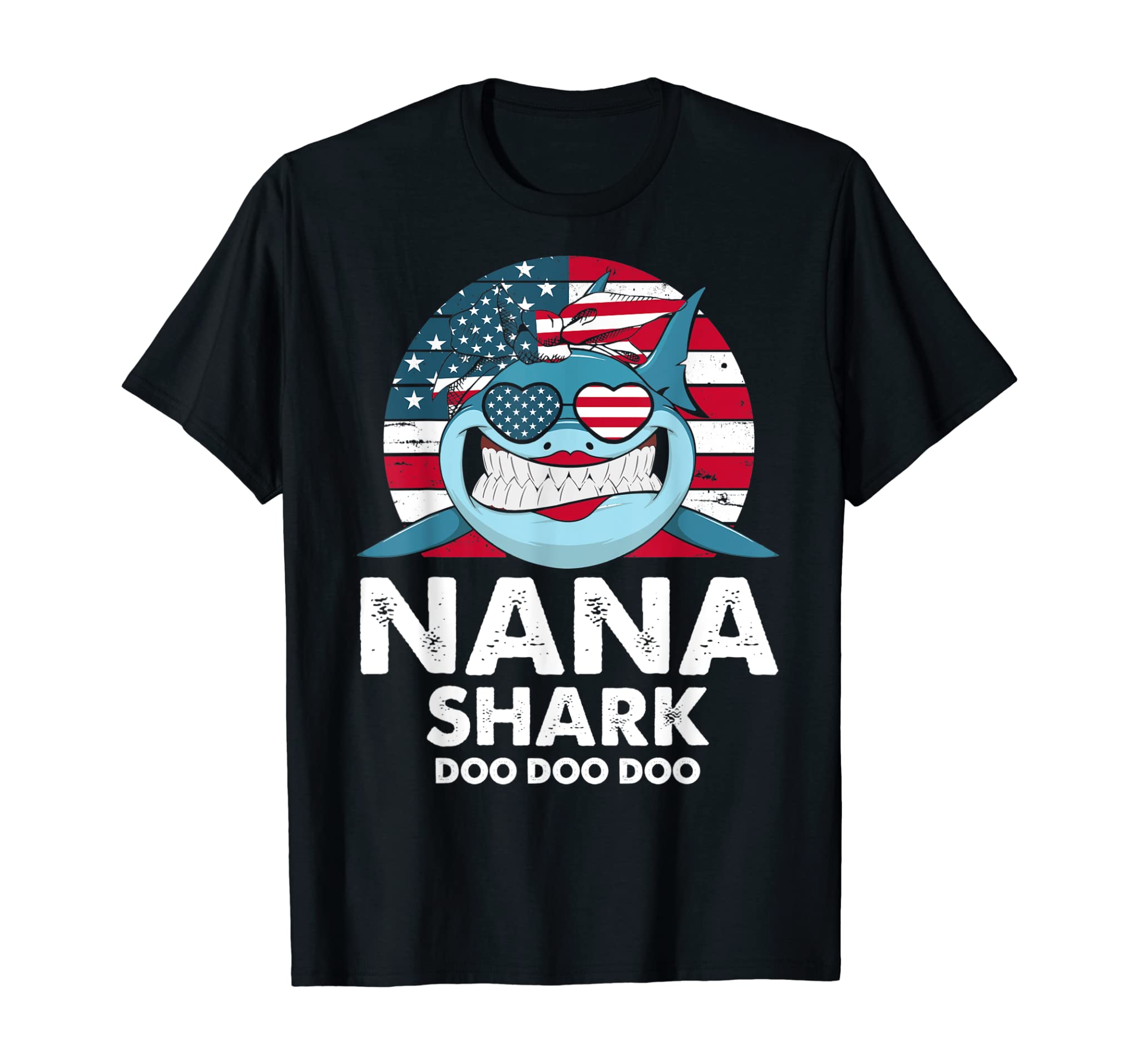 Womens Nana Doo Doo Doo Mother’s Day Shirt For 4th Of July