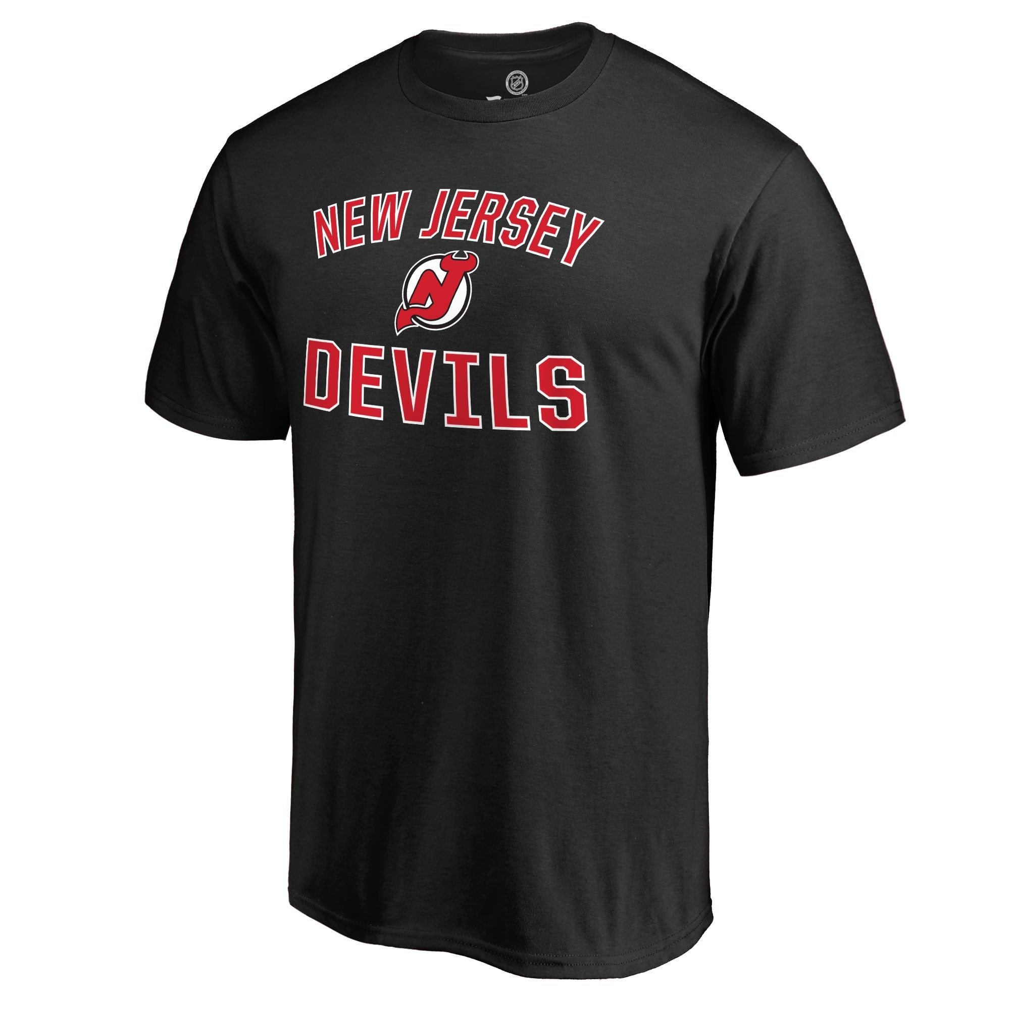 Men’S Black New Jersey Devils Victory Arch T-Shirt