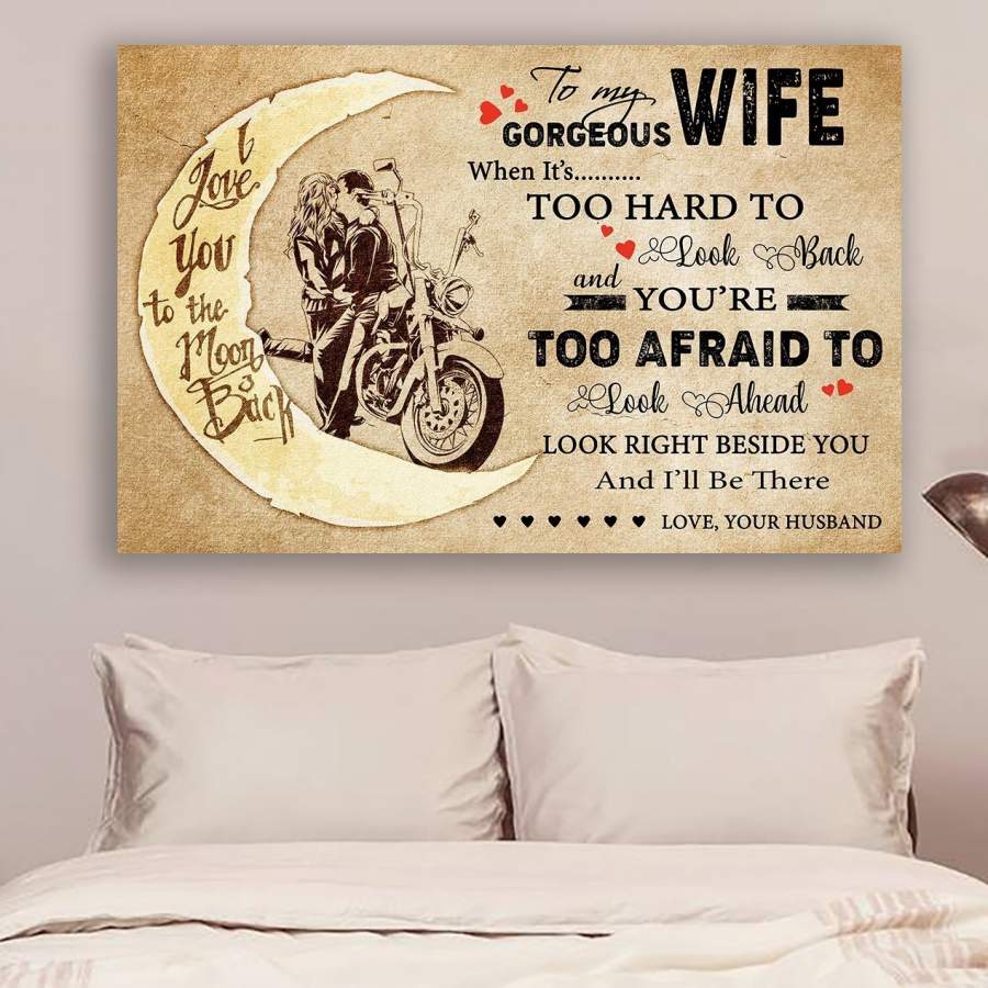 G-Biker Poster – Husband to Wife – When It’s too hard