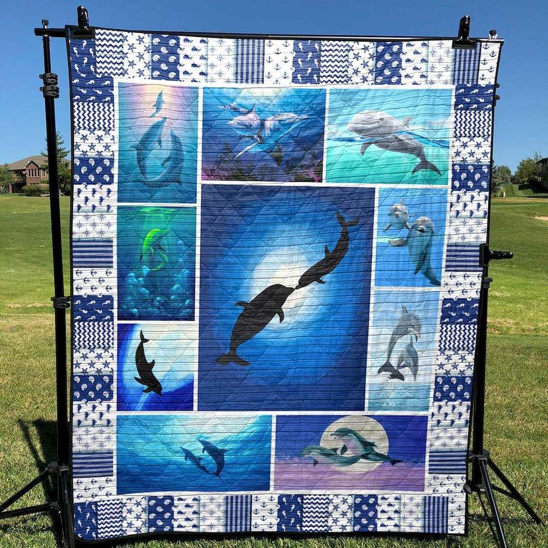 Dolphin Love Hur Quilt Camlife