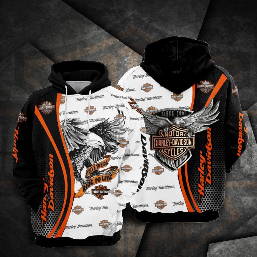 Harley-Davidson Hoodie 3D Style2741 All Over Printed – Fashion Store