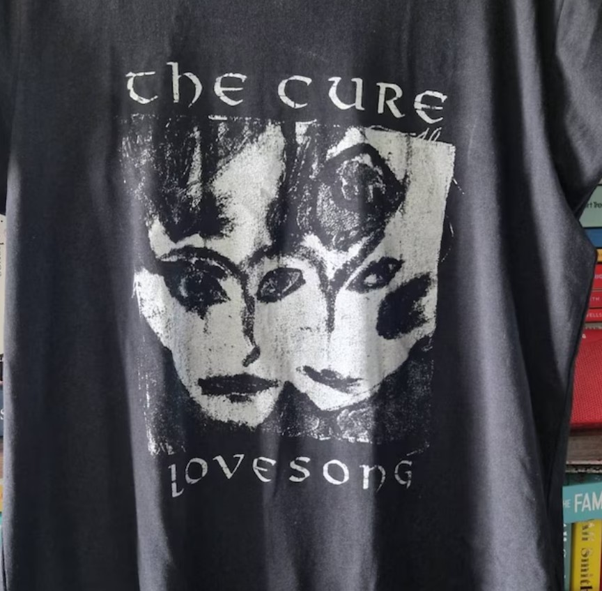 The Cure shirt outfit Love Song Tee Shirt  For Men  For Women