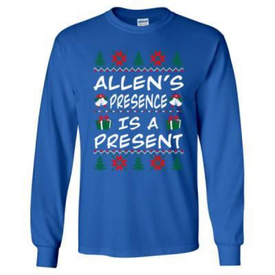 AGR Allens Presence Is A Present – Long Sleeve T-Shirt