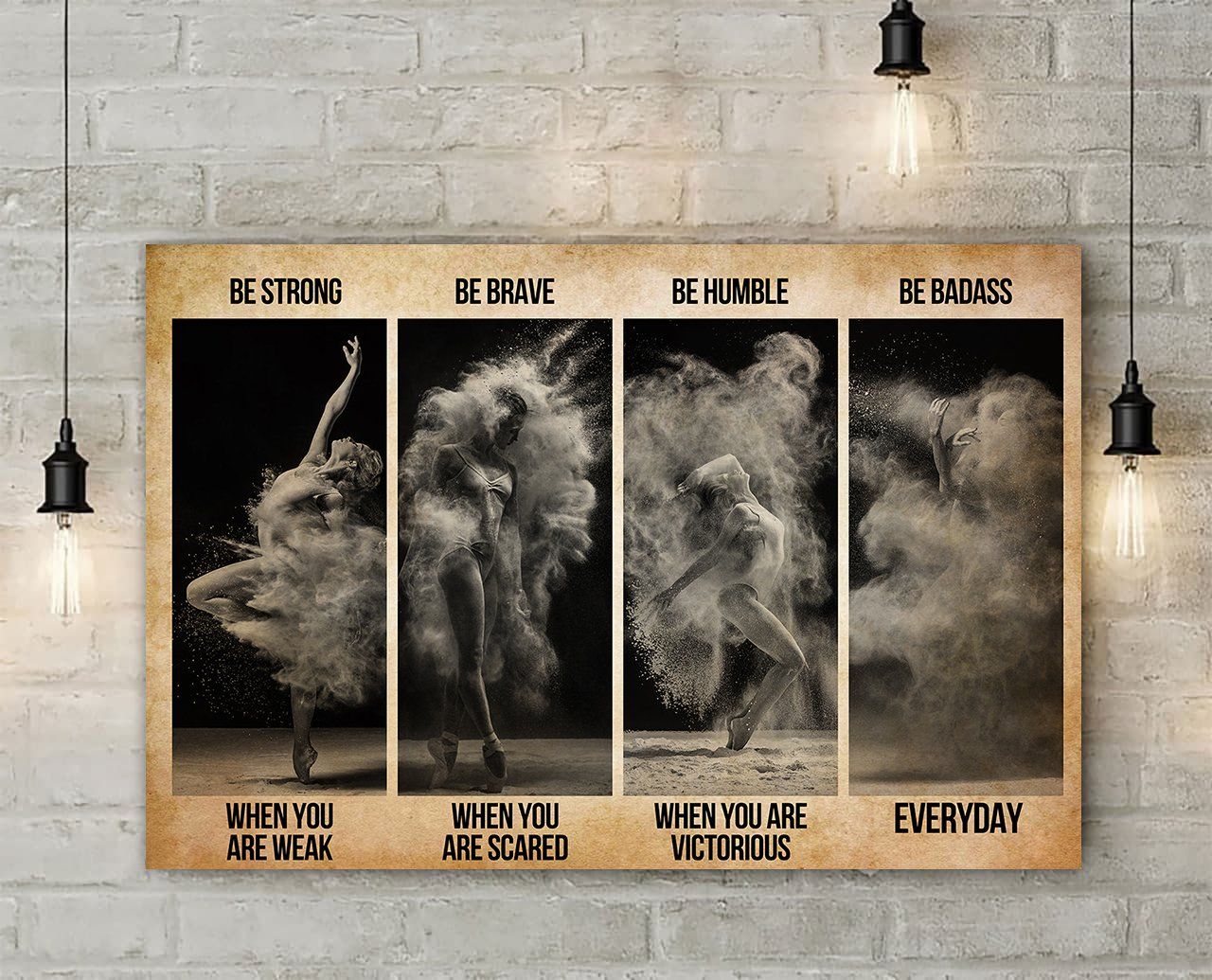 Casespring 3D Be Humble Ballet Canvas