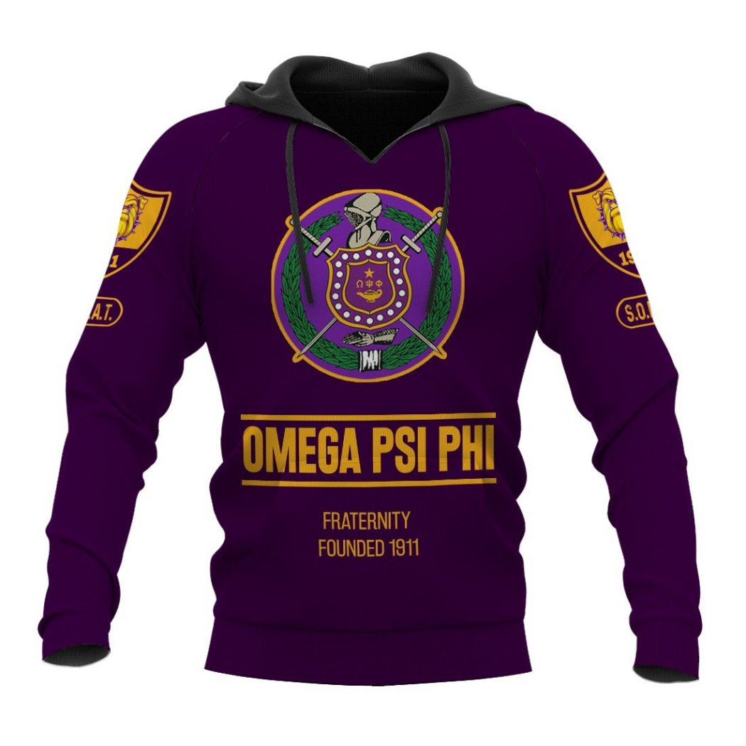 Omega Psi Phi Fraternity Founded 1911 All Over Print