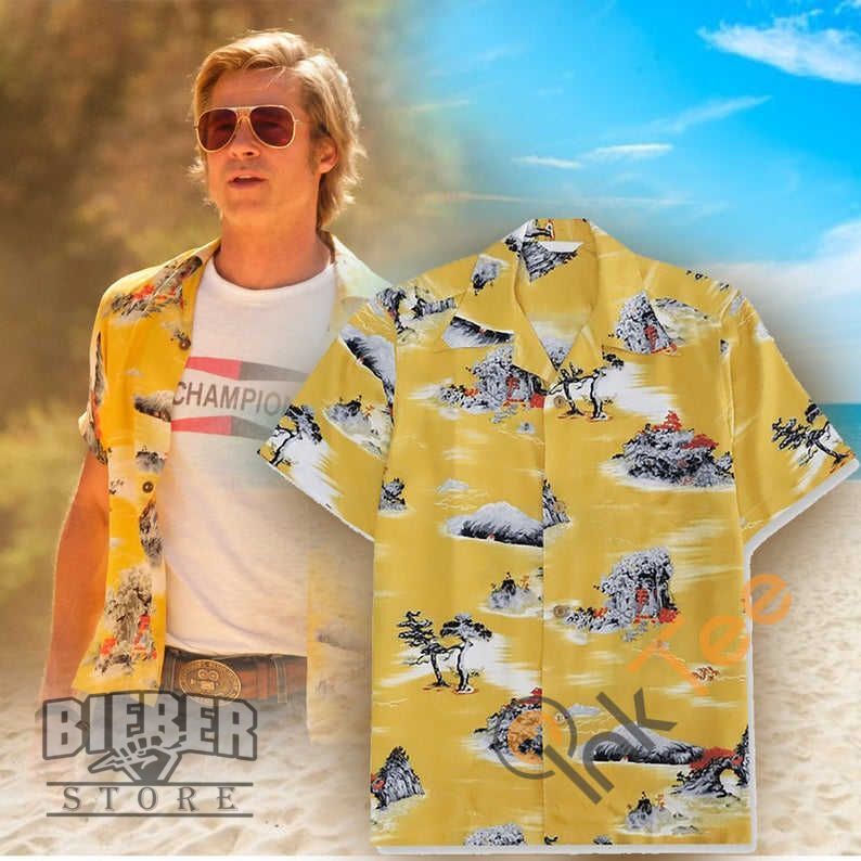 Amazon Best Selling Brad Cliff Booth Once Upon A Time In Hollywood Hawaii Shirts Ha107493