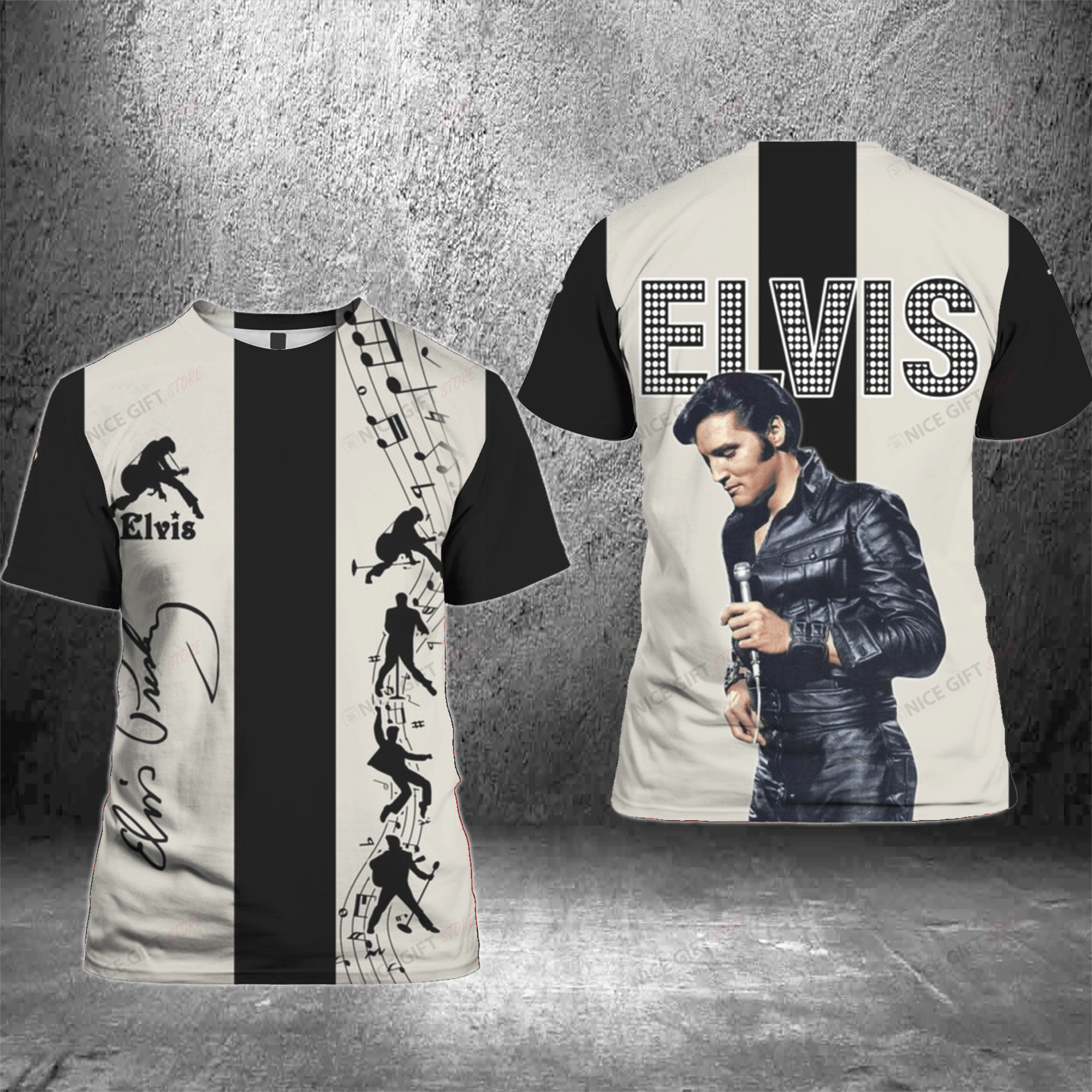 Elvis Presley 3D T-Shirt 3Ts-D7A0