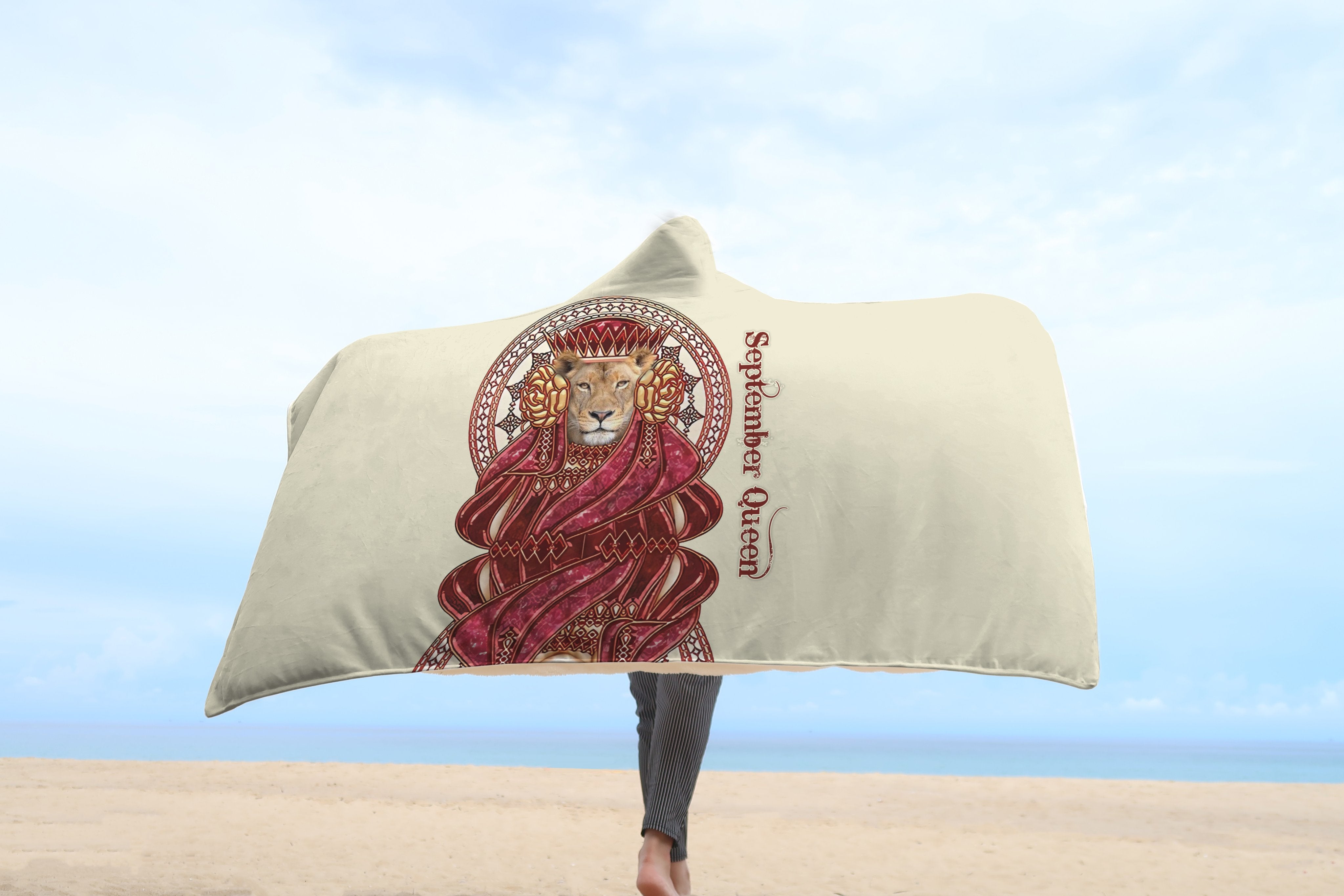 Tmarc Tee September Lion Queen Shirt Blanket