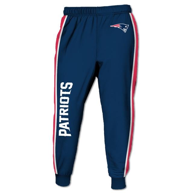 Men’S New England Patriots Sweatpants Printed 3D