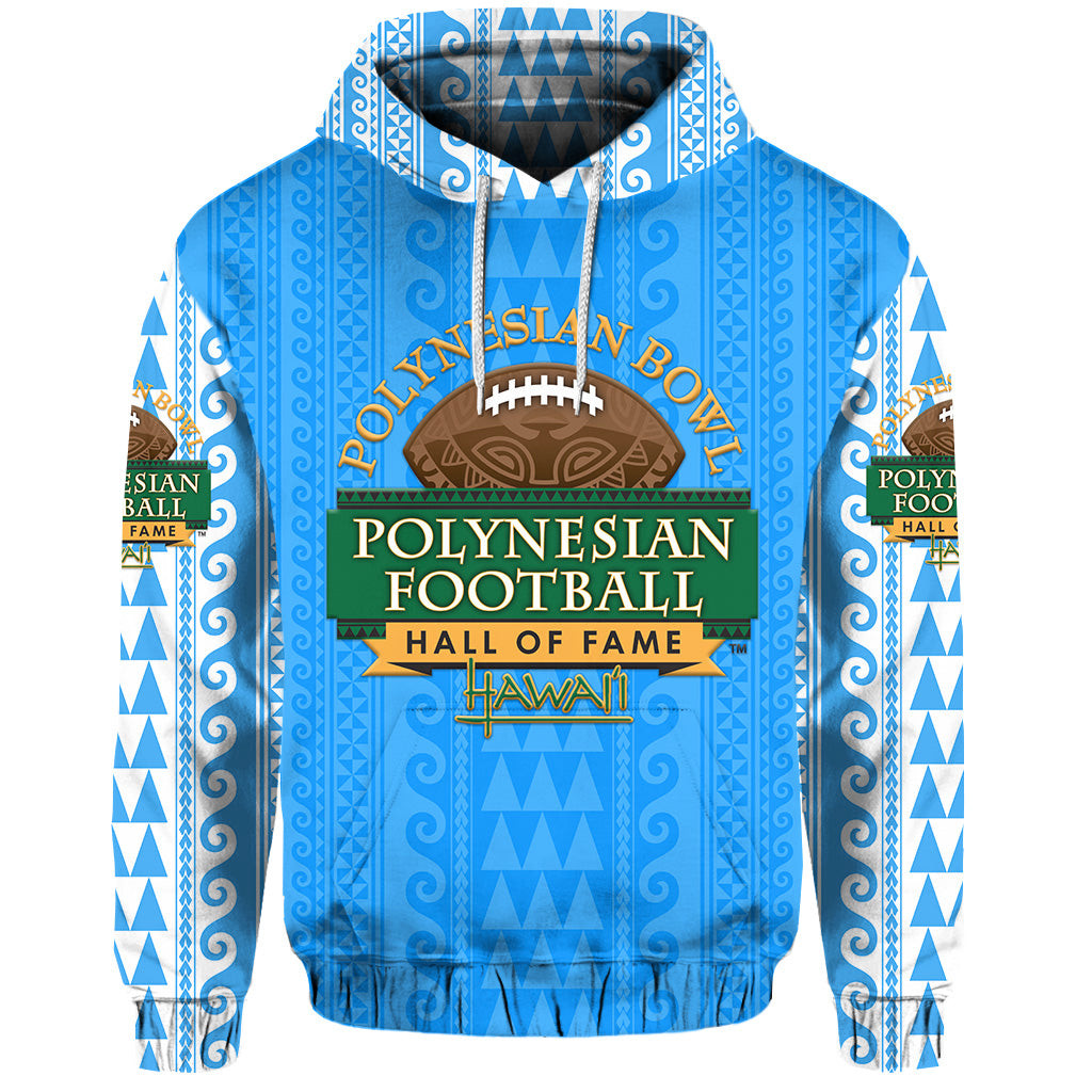 Alohawaii Clothing – Hawaii Polynesian Bowl Hoodie/ Zip Hoodie Simple Style – Blue