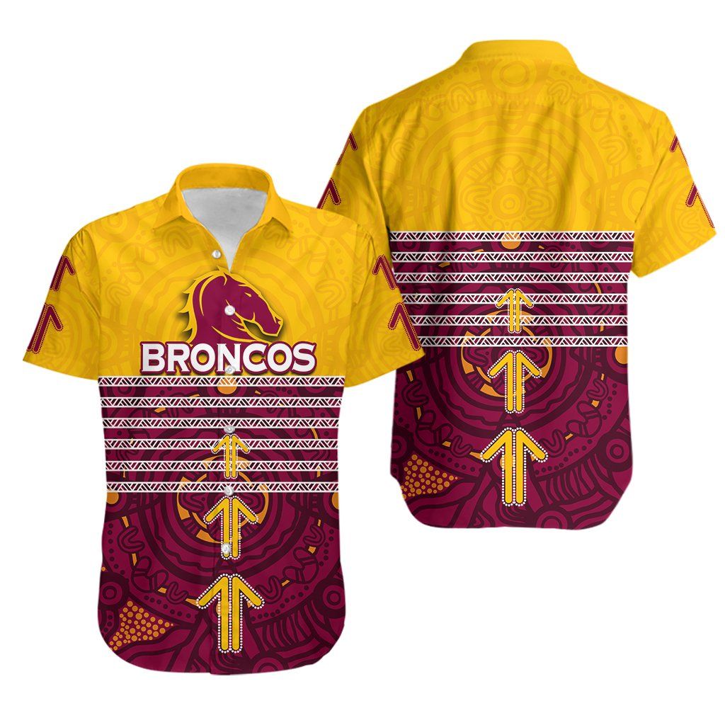 Brisbane Broncos Hawaii Shirt Aboriginal Special Ha9887