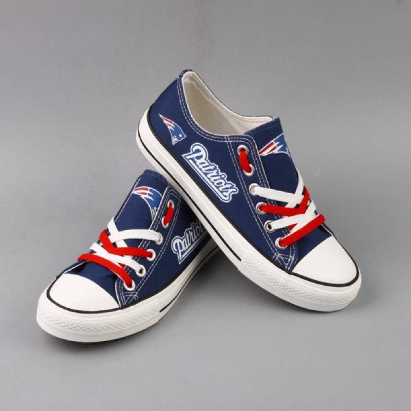 New England Patriots Canvas Shoes, Patriots Sneakers, Tennis Shoes T-DG59L