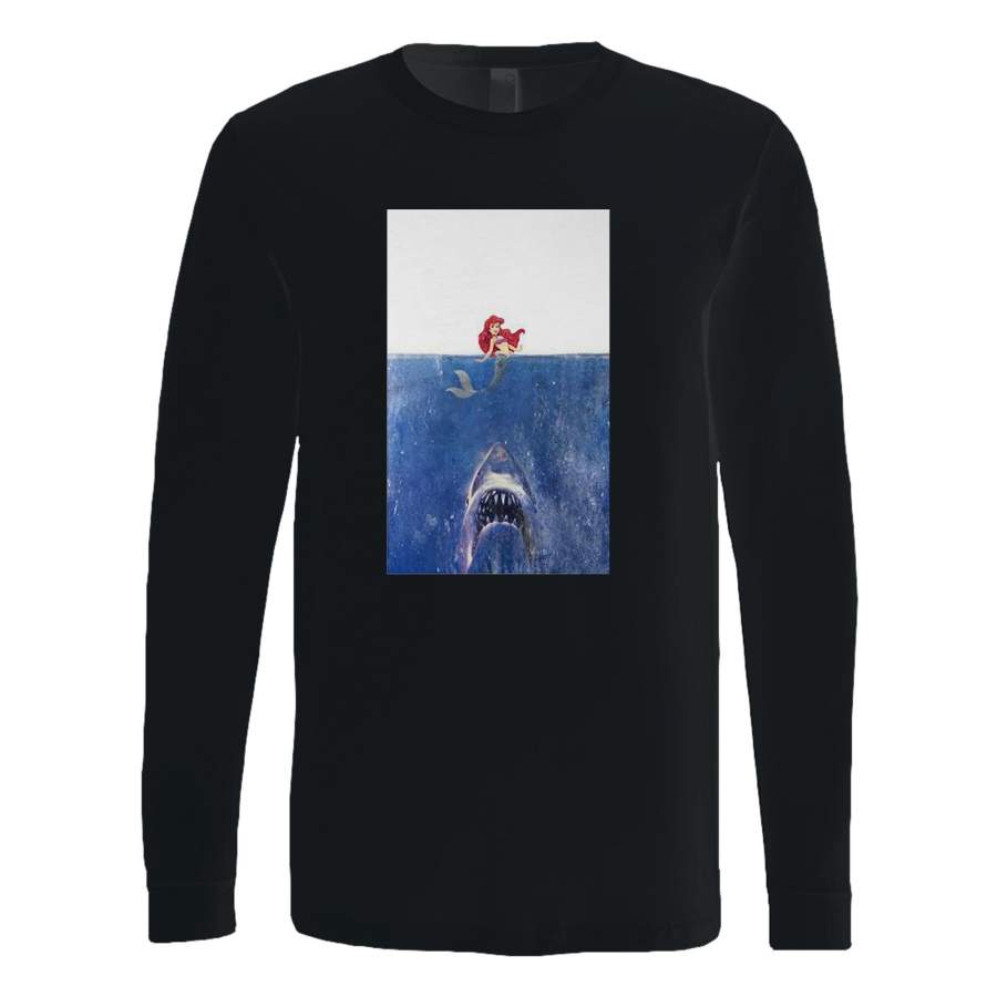 ariel and jaws Long Sleeve T-Shirt Tee