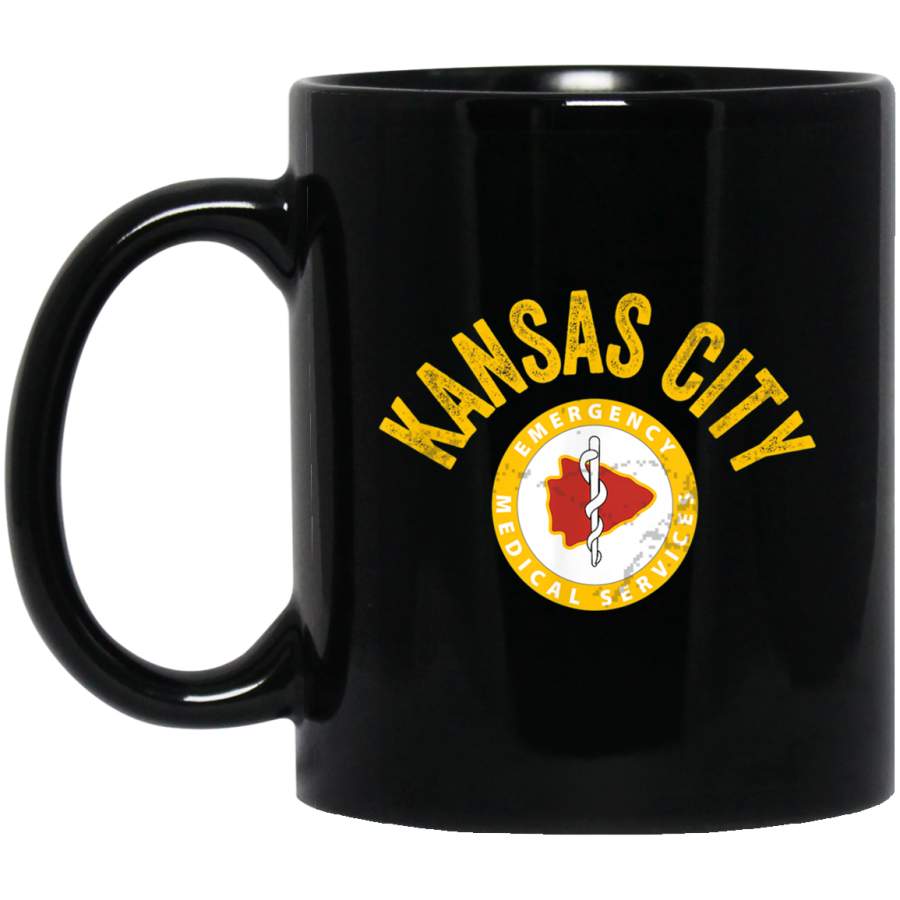 EMS KC Football Fans Kansas City Red Sports Fan Gear Mug