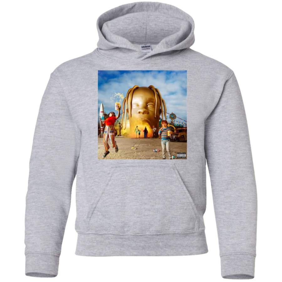 AGR Astroworld Travis Scott Youth Pullover Hoodie