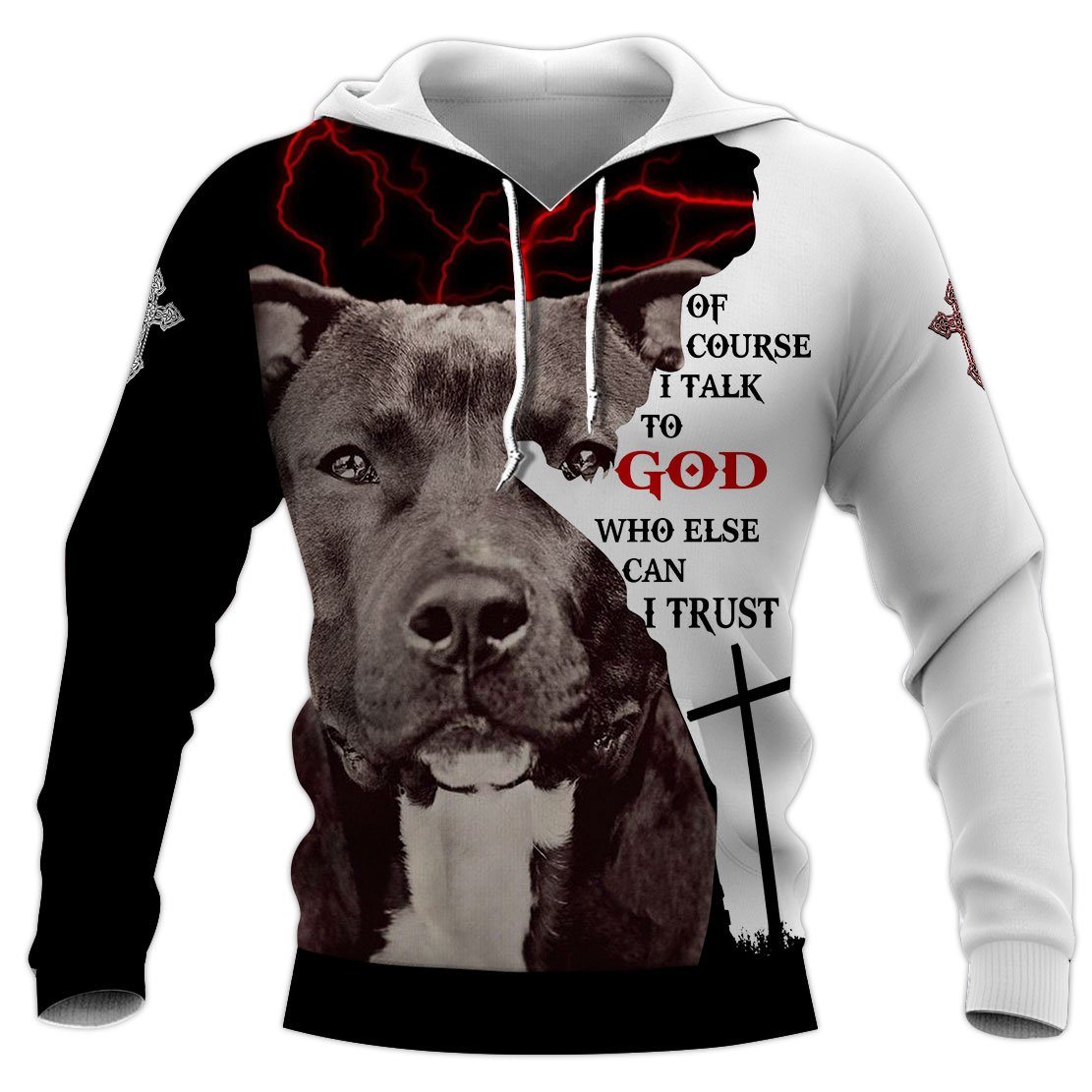 Pitbull Talk To God 3D Full Printing