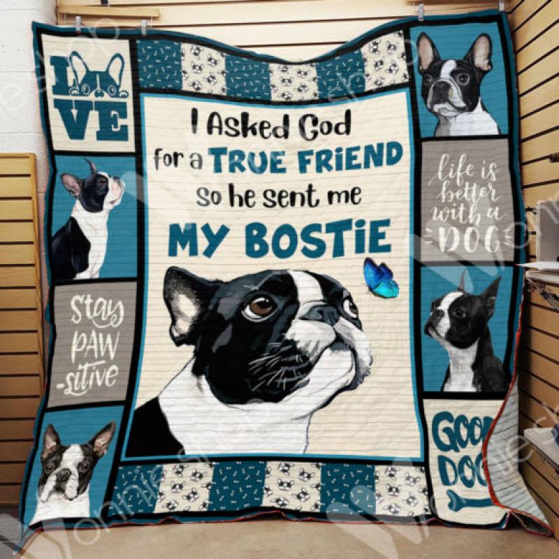 Boston Terrier Dog Blanket DCB1201 73O51