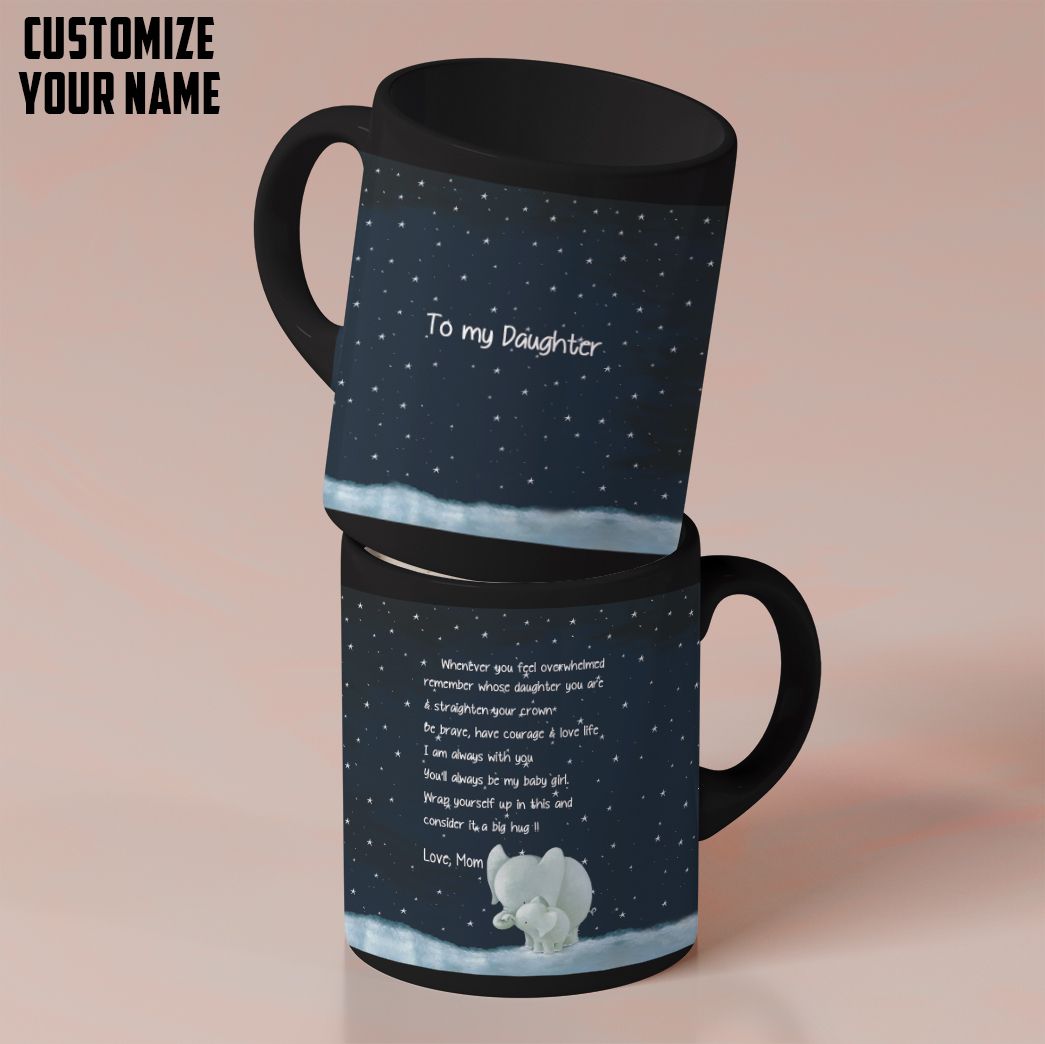 Casespring 3D Elephant Custom Name Mug