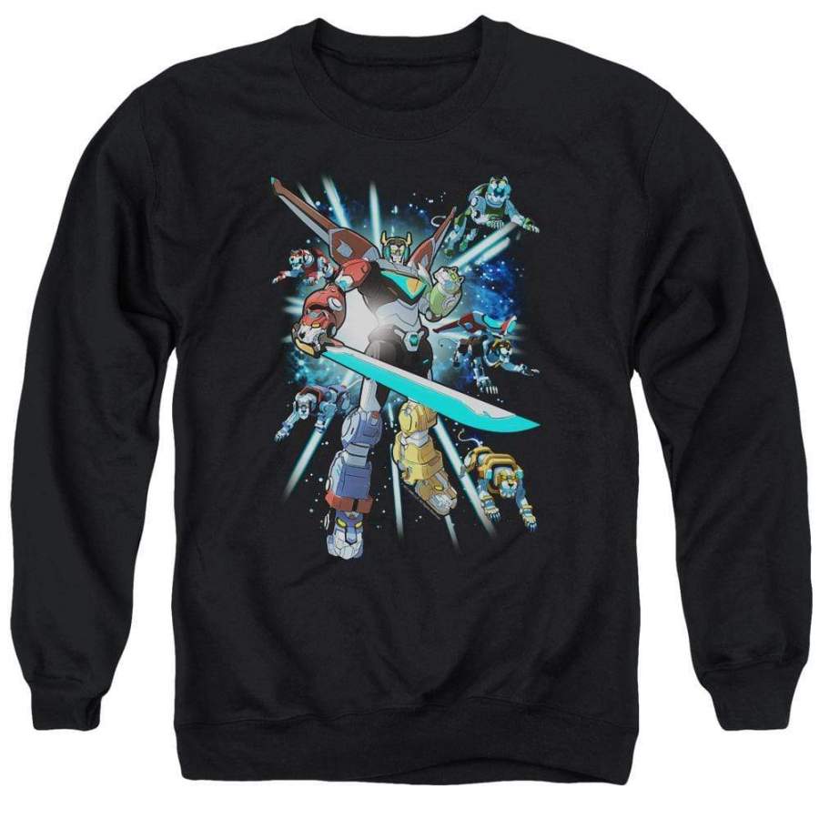 Voltron Lions Share Men’s Crewneck Sweatshirt