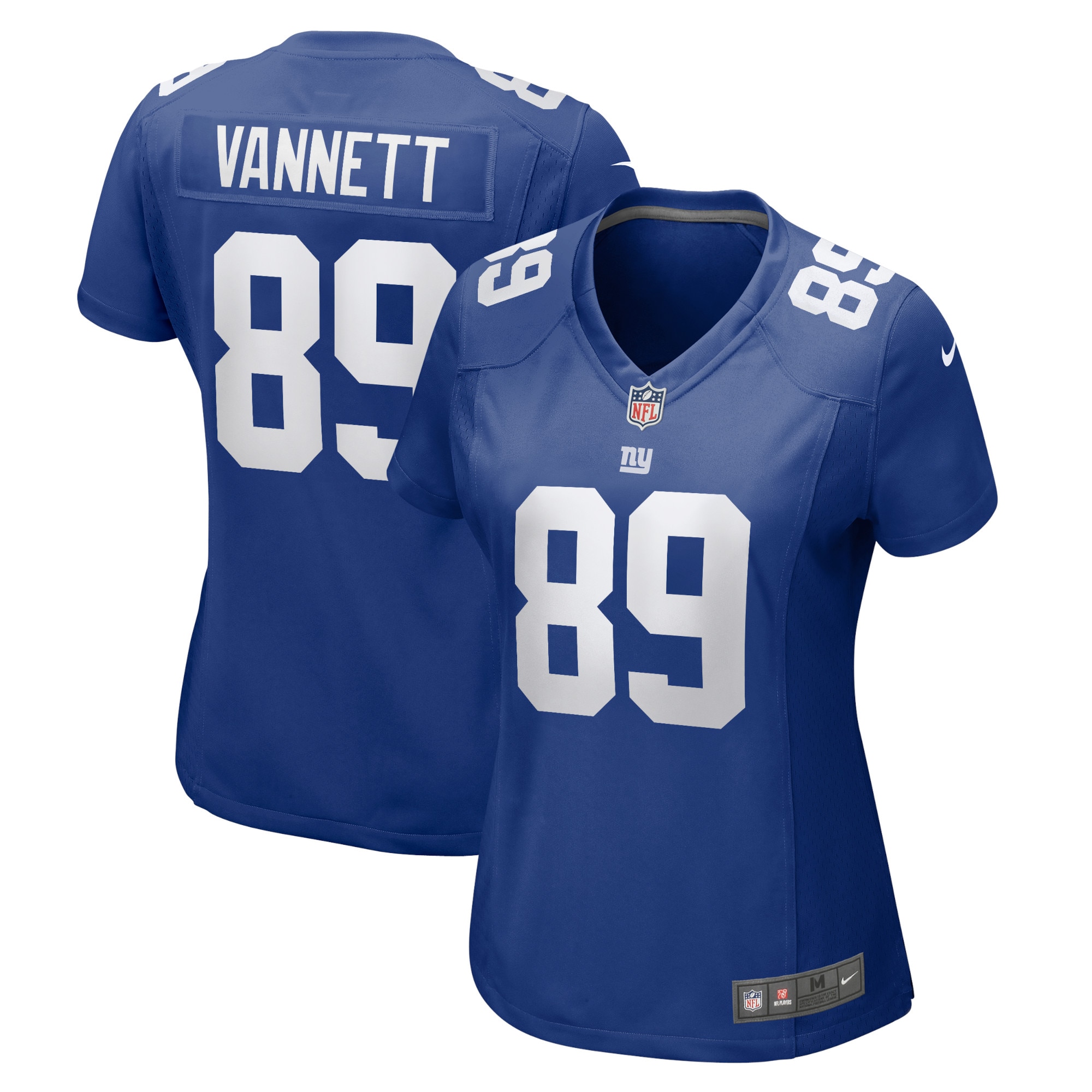 Nick Vannett New York Giants Women's Home Game Player Jersey – Royal