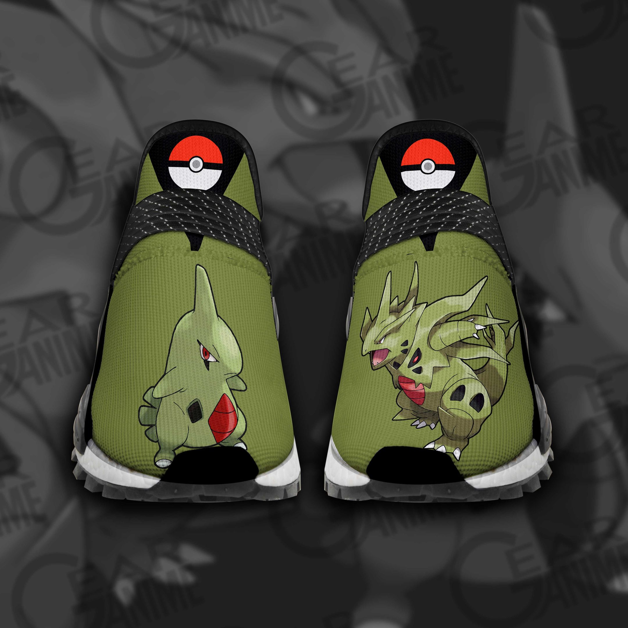 Tyranitar Pokemon V11 NMD Human Race Custom Anime Shoes Sneakers