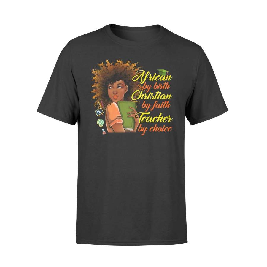 Teacher – African by birth – Standard T-shirt