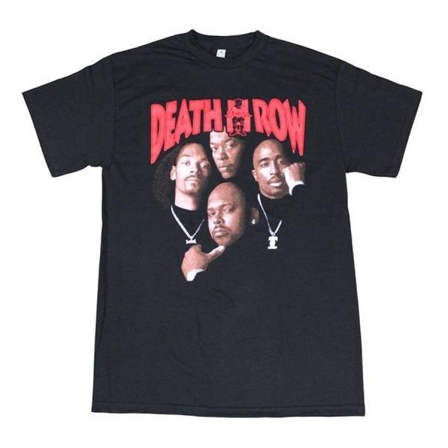 Death Row Records Tupac Dre Poster Men’S High Quality T-Shirt