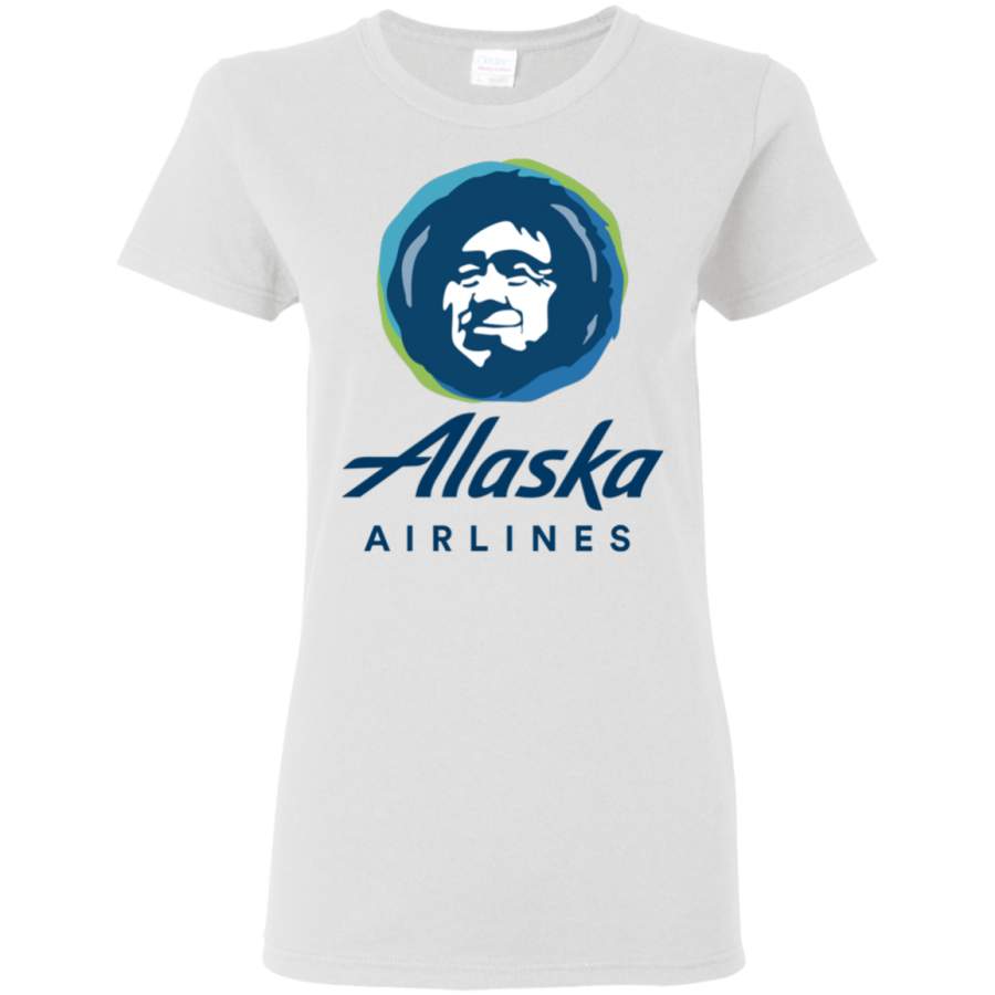 AGR Alaska Eskimo Airlines Womens T-Shirt