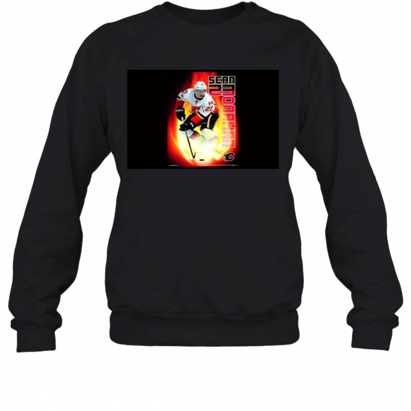 International Calgary Flames Sean Monahan Premium Wall Sweatshirt